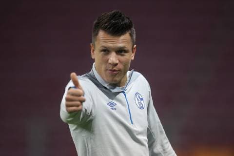 23.10.2018, Fussball, Saison 2018 2019, Champions League, Abschlusstraining und Abschlusstraining des FC Schalke 04 in Istanbul Türkei Yevhen KONOPLYANKA (FC Schalke 04) Istanbul Türk Telekom Stadyumu Türkei