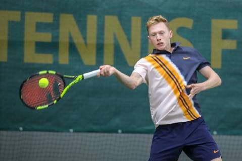 Max Wiskandt (GER), Tennis Future Hamburg 2018, Hamburg, 23.10.2018,