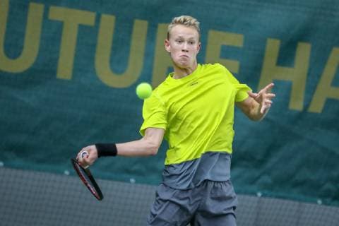 Leopold Zima (GER), Tennis Future Hamburg 2018, Hamburg, 23.10.2018,
