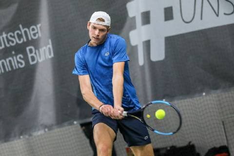 Louis Wessels (GER) 2 , Tennis Future Hamburg 2018, Hamburg, 23.10.2018,