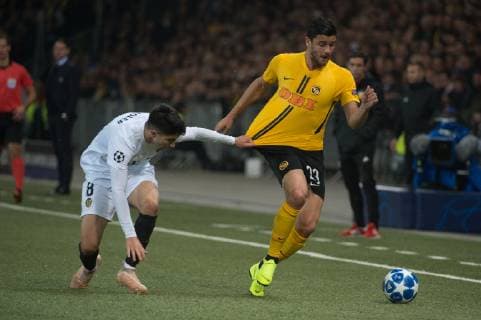 Fussball UCL - BSC Young Boys - FC Valencia Bern, 23.10.2018, Fussball Uefa Championsleague, Saison 2018 2019, BSC Young Boys - FC Valencia, .