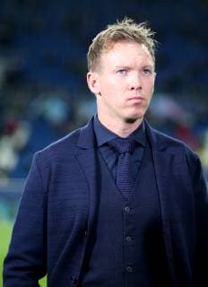 Deutschland, Sinsheim, WIRSOL Rhein-Neckar-Arena, 23.10.2018, Fussball - Champions League - TSG Hoffenheim - Olympique Lyon Bild: v. l. Trainer Julian Nagelsmann (TSG 1899 Hoffenheim) Copyright: HMBxMedia xHeikoxBecker