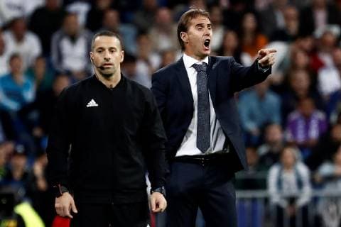 Real Madrid s head coach Julen Lopetegui during the UEFA Champions League groups phase match between Real Madrid and Viktoria Plzen, at the Santiago Bernabeu stadium, in Madrid, Spain, 23 October 2018. Real Madrid vs. Viktoria Plzen !ACHTUNG: NUR REDAKTIONELLE NUTZUNG!  Copyright: xMariscalx CDM18 20181023-636759296019773160