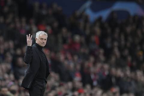 Photo LaPresse - Fabio Ferrari October 23, 2018 Manchester, United Kingdom soccer Manchester United ManU vs Juventus Fc - Uefa Champions League 2018 2019 - "Old Trafford" Stadium - Group H. In the pic:Jose Mourinho(Manchester United)  Copyright: xFabioxFerrari LaPressex