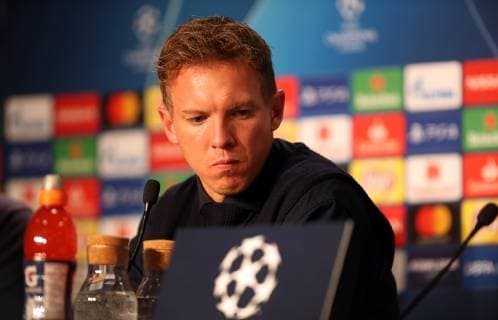 TSG 1899 Hoffenheim - Olympique Lyon Deutschland, Sinsheim, 23.10.2018, Fussball, UEFA Champions League, Saison 2018 2019, 3. Spieltag, TSG 1899 Hoffenheim - Olympique Lyon: Julian Nagelsmann (Trainer TSG 1899 Hoffenheim).
