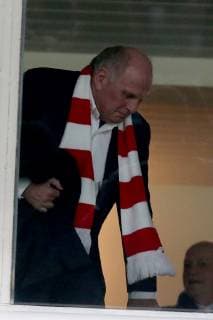 Praesident Uli Hoeness ( FC Bayern Muenchen ), AEK Athen vs. FC Bayern Muenchen, Fussball, Champions League Gruppenphase, 23.10.2018 AEK Athen vs. FC Bayern Muenchen, Fussball, Champions League Gruppenphase, 23.10.2018 Athen Copyright: xEIBNER HarryxLangerx EP_HLR