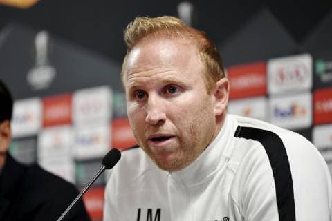 28.10.2018 Zuerich, Stadion Letzigrund Medienkonferenz vor dem Spiel FC Zuerich - Bayer Leverkusen. UEFA Europa League .Im Bild : Zuerichs Trainer Ludovic Magnin