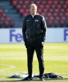 24.10.2018 Stadion Letzigrund Zürich , SCHWEIZ , Saison 2018 2019 Herren Fussball UEFA Europa League Abschlusstraining FCZ , Trainer Ludovic Magnin (FC Zürich)