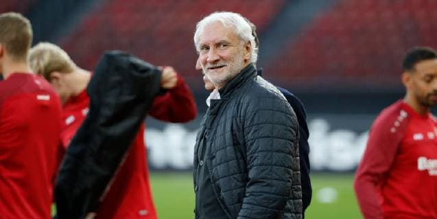 24.10.2018 Stadion Letzigrund Zürich , SCHWEIZ , Saison 2018 2019 Herren Fussball UEFA Europa League Abschlusstraining Bayer Leverkusen , Sportchef Rudi Völler (Leverkusen)