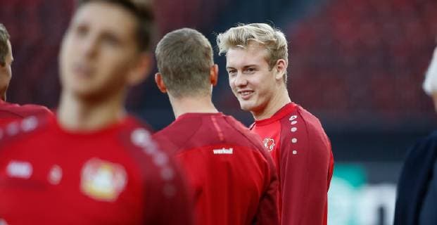 24.10.2018 Stadion Letzigrund Zürich , SCHWEIZ , Saison 2018 2019 Herren Fussball UEFA Europa League Abschlusstraining Bayer Leverkusen , Julian Brandt (Leverkusen)