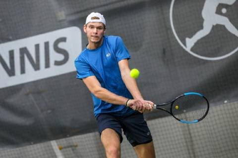 Louis Wessels (GER) 2 , Tennis Future Hamburg 2018, Hamburg, 24.10.2018,