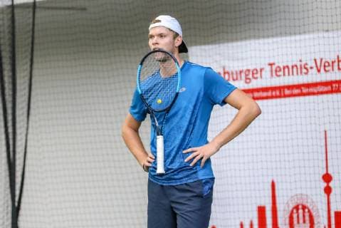 Louis Wessels (GER) 2 , Tennis Future Hamburg 2018, Hamburg, 24.10.2018,
