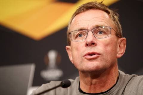 RB Leipzig - PK Euro League Leipzig, 24.10.2018, Red Bull Arena, Fussball, UEFA Europa League , PK am Vortag des Spiels RB Leipzig (GER) vs. Celtic Glasgow (SCO) , Im Bild: Ralf Rangnick, RB Leipzig Cheftrainer und Sportdirektor ,