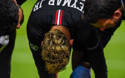 Neymar Jr ( PSG ) FOOTBALL : Paris Saint Germain vs Naples - Ligue des Champions - Paris - 24 10 2018 FedericoPestellini Panoramic 