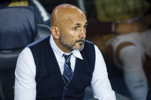October 24, 2018 - Barcelona, Catalonia, Spain - Luciano Spalletti from Italy of FC Internazionale Milano during the UEFA Champions League match between FC Barcelona Barca v FC Internazionale Milano at Camp Nou Stadium, in Barcelona on 24 of October, 2018. FC Barcelona v FC Internazionale - UEFA Champions League Group B  - ZUMAn230 20181024_zaa_n230_369 Copyright: xXavierxBonillax