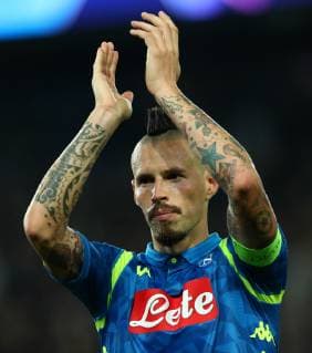 Marek Hamsik of Napoli Paris 24-10-2018 Parc Des Princes Champions League 2018 2019 Group C Paris Saint Germain Vs Napoli Foto Matteo Ciambelli Insidefoto matteoxciambelli