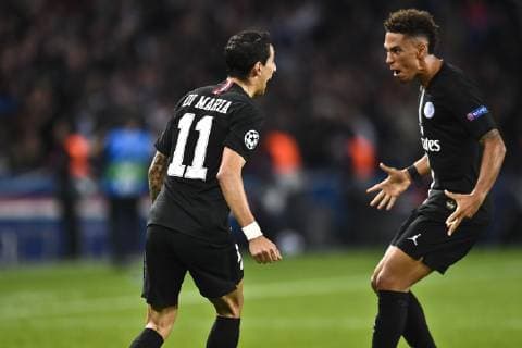 11 ANGEL DI MARIA (PSG) - JOIE FOOTBALL : Paris SG vs Naples - Ligue des Champions - 24 10 2018 AnthonyBIBARD FEP Panoramic 