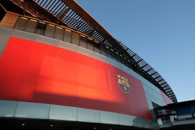 October 24, 2018 - Barcelona, Spain - BARCELONA, SPAIN, OCTOBER 24, 2018 - General view outside the Camp Nou Stadium prior to the UEFA Champions League, Group B football match between FC Barcelona Barca and FC Internazionale on October 24, 2018 at Camp Nou stadium in Barcelona, Spain Football - UEFA Champions League - FC Barcelona vs FC Internazionale  - ZUMAb169 20181024_zaa_b169_046 Copyright: xManuelxBlondeau Aop.Pressx