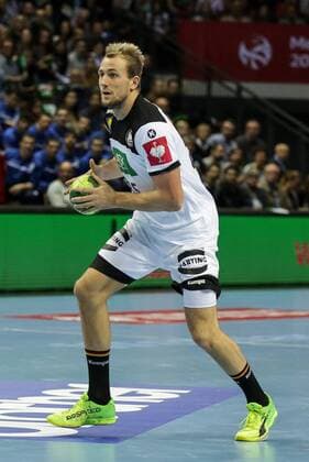 Deutschland,Wetzlar, Rittal-Arena, 20.10.2018, Handball, EHF Euro 2020 Qualifikation: Deutschland - Israel, Männer A Gruppe 1 Bild: Julius Kuehn (Germany, 35) Copyright: HMBxMedia ThomasxJäger
