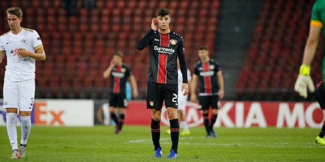 25.10.2018 Stadion Letzigrund Zürich , SCHWEIZ , Saison 2018 2019 Herren Fussball UEFA Europa League FC Zürich - Bayer 04 Leverkusen Kai Havertz (Leverkusen)