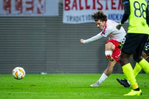 25.10.2018, xkvx, Fussball UEFA Europa League, RB Leipzig - Celtic Glasgow emspor, v.l. Marcel Sabitzer (RB Leipzig) (DFL DFB REGULATIONS PROHIBIT ANY USE OF PHOTOGRAPHS as IMAGE SEQUENCES and or QUASI-VIDEO) Leipzig