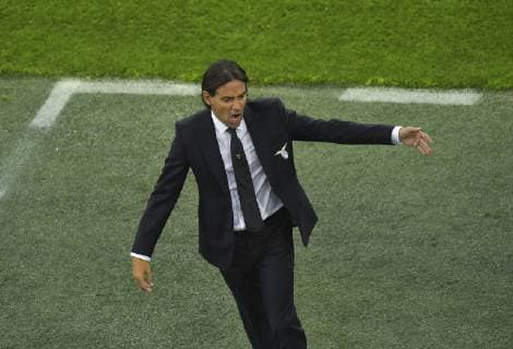 Simone Inzaghi FOOTBALL : Ligue Europa - OM Vs Lazio de Rome 25 10 2018 - match aller MAO Panoramic 