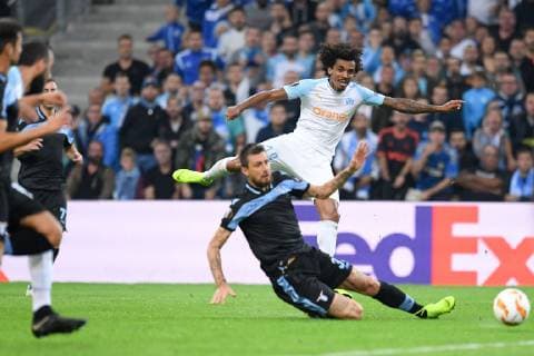 19 LUIZ GUSTAVO (OM) FOOTBALL : Marseille vs Lazio Rome - Ligue Europa - 25 10 2018 FEP Panoramic 