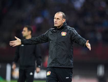 FUSSBALL EUROPA LEAGUE SAISON 2018 2019 Gruppenphase FC Zuerich - Bayer 04 Leverkusen 25.10.2018 Trainer Heiko Herrlich (Bayer 04 Leverkusen) nachdenklich
