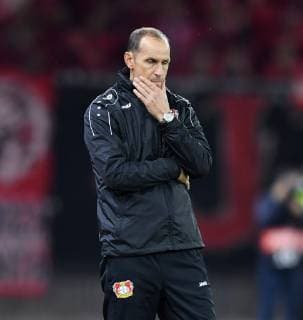 FUSSBALL EUROPA LEAGUE SAISON 2018 2019 Gruppenphase FC Zuerich - Bayer 04 Leverkusen 25.10.2018 Trainer Heiko Herrlich (Bayer 04 Leverkusen) nachdenklich