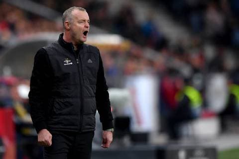 SOCCER - UEFA EL, RBS vs Rosenborg SALZBURG,AUSTRIA,25.OCT.18 - SOCCER - UEFA Europa League, group stage, Red Bull Salzburg vs Rosenborg BK. Image shows head coach Marinus Johannes Coolen (Rosenborg). GEPAxpictures xFlorianxErtl