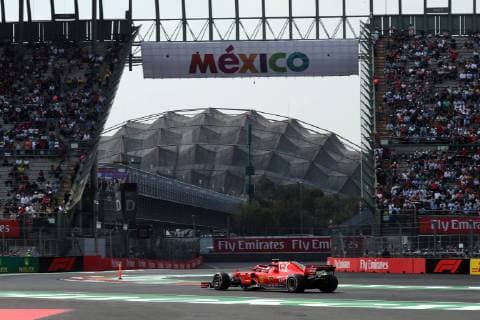Photo4 LaPresse 26 10 2018 Mexico City,Mexico Grand Prix Formula One Mexico 2018 In the pic: Kimi Raikkonen (FIN) Scuderia Ferrari SF71H  Copyright: xPhoto4 LaPressex