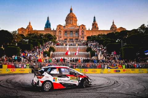 Sport Themen der Woche KW43 Sport Bilder des Tages WRC, Rallye Spanien in Katalonien lappi AUTOMOBILE : WRC Motorsport Rallye WM Rallye RACC catalogne - 26 10 2018 SPRESSE PANORAMIC 
