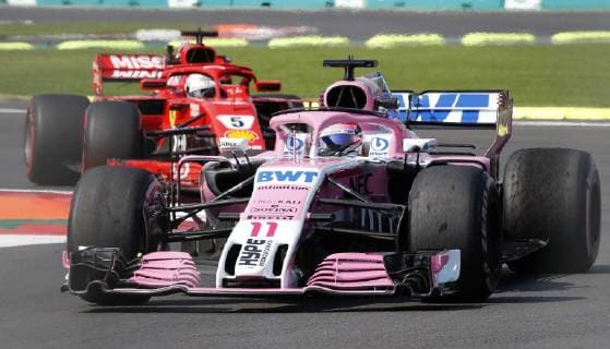 Sport Bilder des Tages Mexican pilot Sergio Perez, of Force India, during the second free practice prior to the Formula One Grand Prix, at the Hermanos Rodriguez racetrack, in Mexico City, Mexico, 26 October 2018. First free practice of the Formula One Grand Prix in Mexico !ACHTUNG: NUR REDAKTIONELLE NUTZUNG!  Copyright: xJorgexNunezx MEX276 20181027-636762014011797543