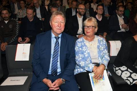 Horst und Angelika Hrubesch Walther Bensemann-Preis 2018 Nuernberg Copyright: xEIBNER RZYx EP_RZY