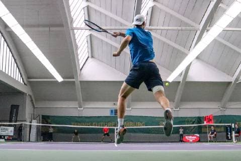 Louis Wessels (GER) 2 , Finale und Zweitplatzierter, Tennis Future Hamburg 2018, Hamburg, 27.10.2018,