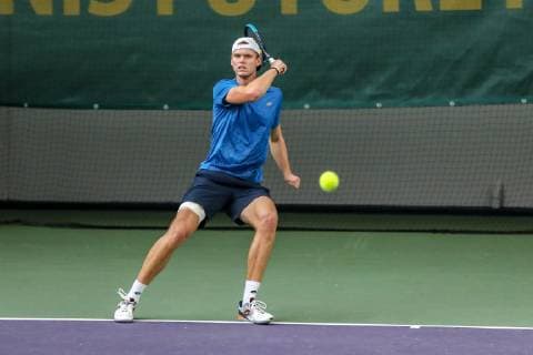 Louis Wessels (GER) 2 , Finale und Zweitplatzierter, Tennis Future Hamburg 2018, Hamburg, 27.10.2018,
