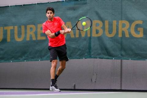 Altug Celikbilek (TUR) 4 , Sieger 2018, Tennis Future Hamburg 2018, Hamburg, 27.10.2018,