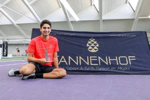 Sieger 2018: Altug Celikbilek (TUR) 4 , Tennis Future Hamburg 2018, Hamburg, 27.10.2018,