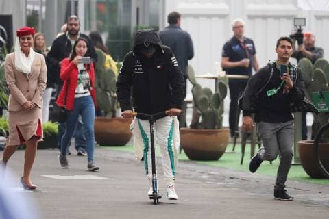 Photo4 LaPresse 27 10 2018 Mexico City,Mexico Grand Prix Formula One Mexico 2018 In the pic: Lewis Hamilton (GBR) Mercedes AMG F1 W09  Copyright: xPhoto4 LaPressex