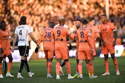 EQUIPE DE FOOTBALL DE LYON - JOIE FOOTBALL : Angers vs Lyon - Ligue 1 Conforama - 27 10 2018 AnthonyBIBARD FEP Panoramic 