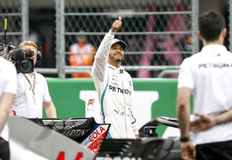 Motorsports: FIA Formula One World Championship WM Weltmeisterschaft 2018, Grand Prix of Mexico, 44 Lewis Hamilton (GBR, Mercedes AMG Petronas Motorsport), Mexico-City Mexico