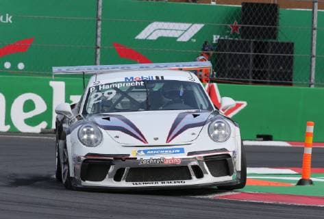 Philip Hamprecht, Lechner Racing, Porsche Supercup, formula 1 GP, Mexiko, 2018 Photo:mspb Lukas Gorys Philip Hamprecht , Porsche Supercup, Mexiko 2018