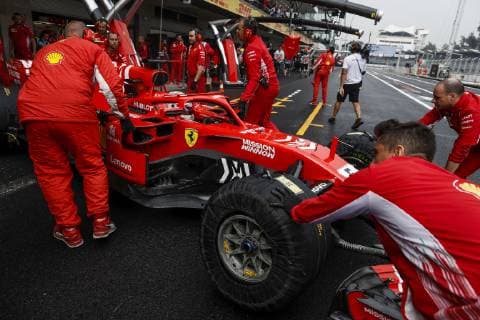 Motorsports: FIA Formula One World Championship WM Weltmeisterschaft 2018, Grand Prix of Mexico, 5 Sebastian Vettel (GER, Scuderia Ferrari), Mexico-City Mexico