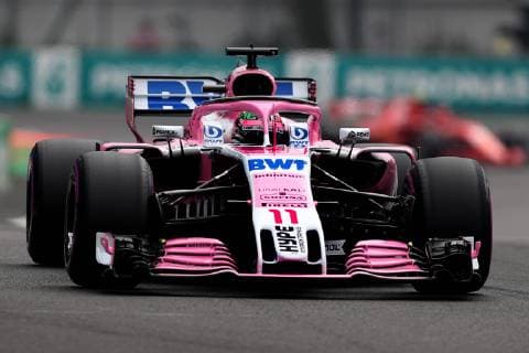 October 27, 2018 - EUM20181027DEP12.JPG.CIUDAD DE MEXICO, Cars Autos-F1.- 27 de octubre de 2018.- El piloto mexicano Sergio Perez se clasifico en el sitio numero 13 en el Gran Premio de Mexico que se lleva a cabo en el Autodromo Hermanos Rodriguez. Foto: Agencia EL UNIVERSAL RCC. F1 2018: Mexico Grand Prix: Qualifying Copyright: xJorgexSerratosx