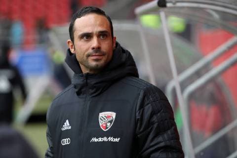 2. Bundesliga - FC Ingolstadt 04 - MSV Duisburg - Cheftrainer Alexander Nouri (FCI) vor dem Spiel 2. BL - FC Ingolstadt 04 Saison 2018 2019 MSV Duisburg