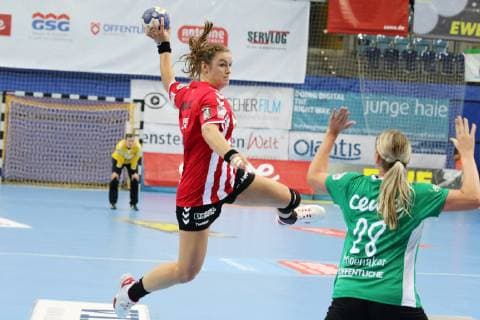 Tessa van Zijl (HSG Blomberg Lippe) GER, VfL Oldenburg - HSG Blomberg-Lippe, Handball Frauen, 28.10.2018 Oldenburg Copyright: xEibner-Pressefoto Reckenx EP_RECKEN