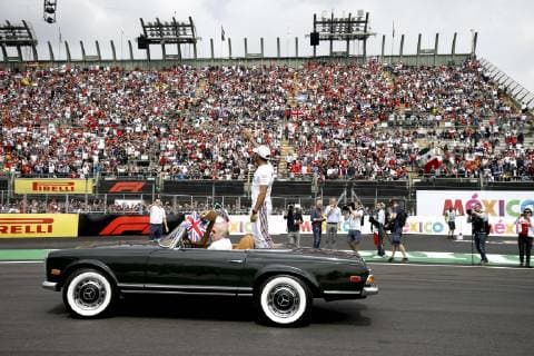 Motorsports: FIA Formula One World Championship WM Weltmeisterschaft 2018, Grand Prix of Mexico, 44 Lewis Hamilton (GBR, Mercedes AMG Petronas Motorsport), Mexico-City Mexico