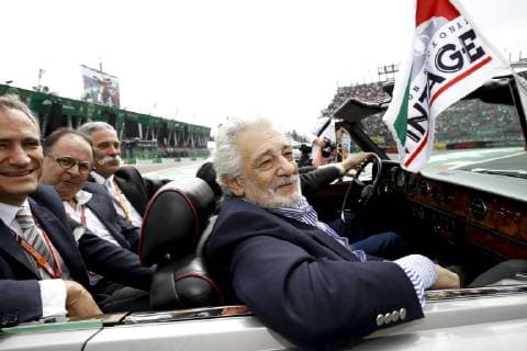 Motorsports: FIA Formula One World Championship WM Weltmeisterschaft 2018, Grand Prix of Mexico, Placido Domingo Mexico-City Mexico