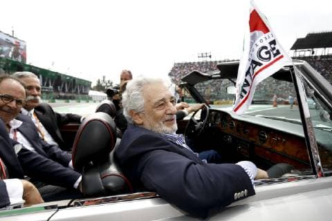 Motorsports: FIA Formula One World Championship WM Weltmeisterschaft 2018, Grand Prix of Mexico, Placido Domingo Mexico-City Mexico