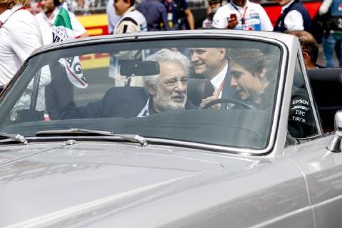 Motorsports: FIA Formula One World Championship WM Weltmeisterschaft 2018, Grand Prix of Mexico, Placido Domingo Mexico-City Mexico
